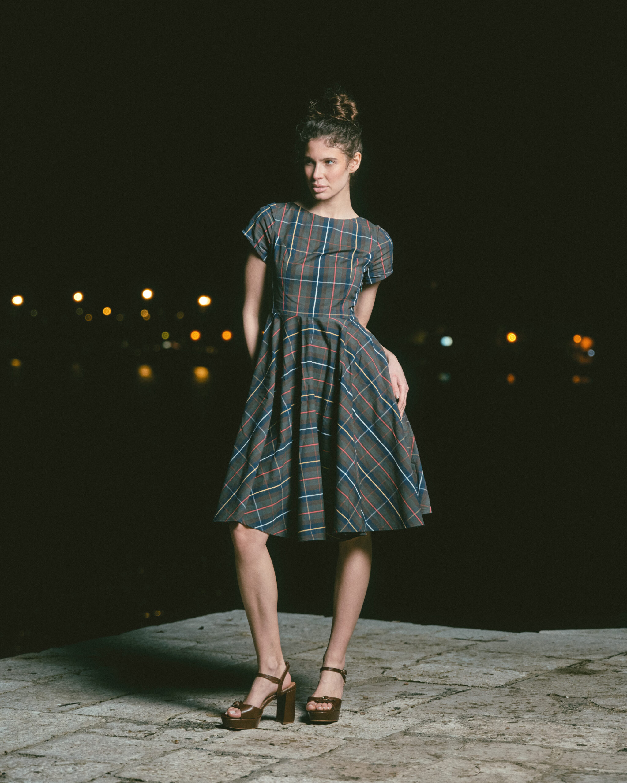 Rettl Kelly Dirndl Festkleidung midi Baumwolle