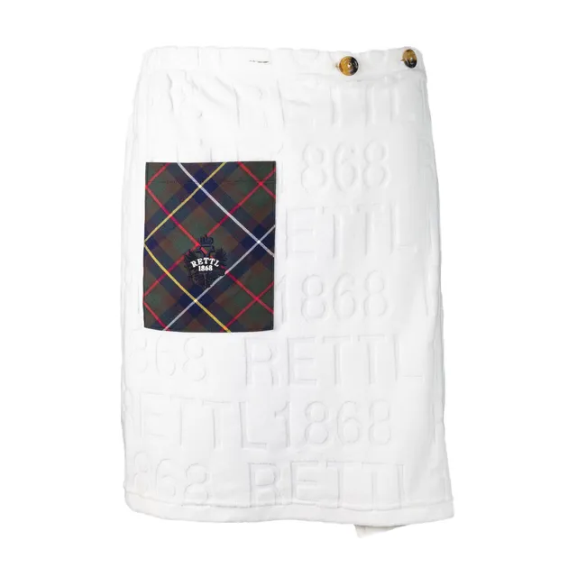 Rettl Sauna-Kilt Herren Baumwolle mit Klett