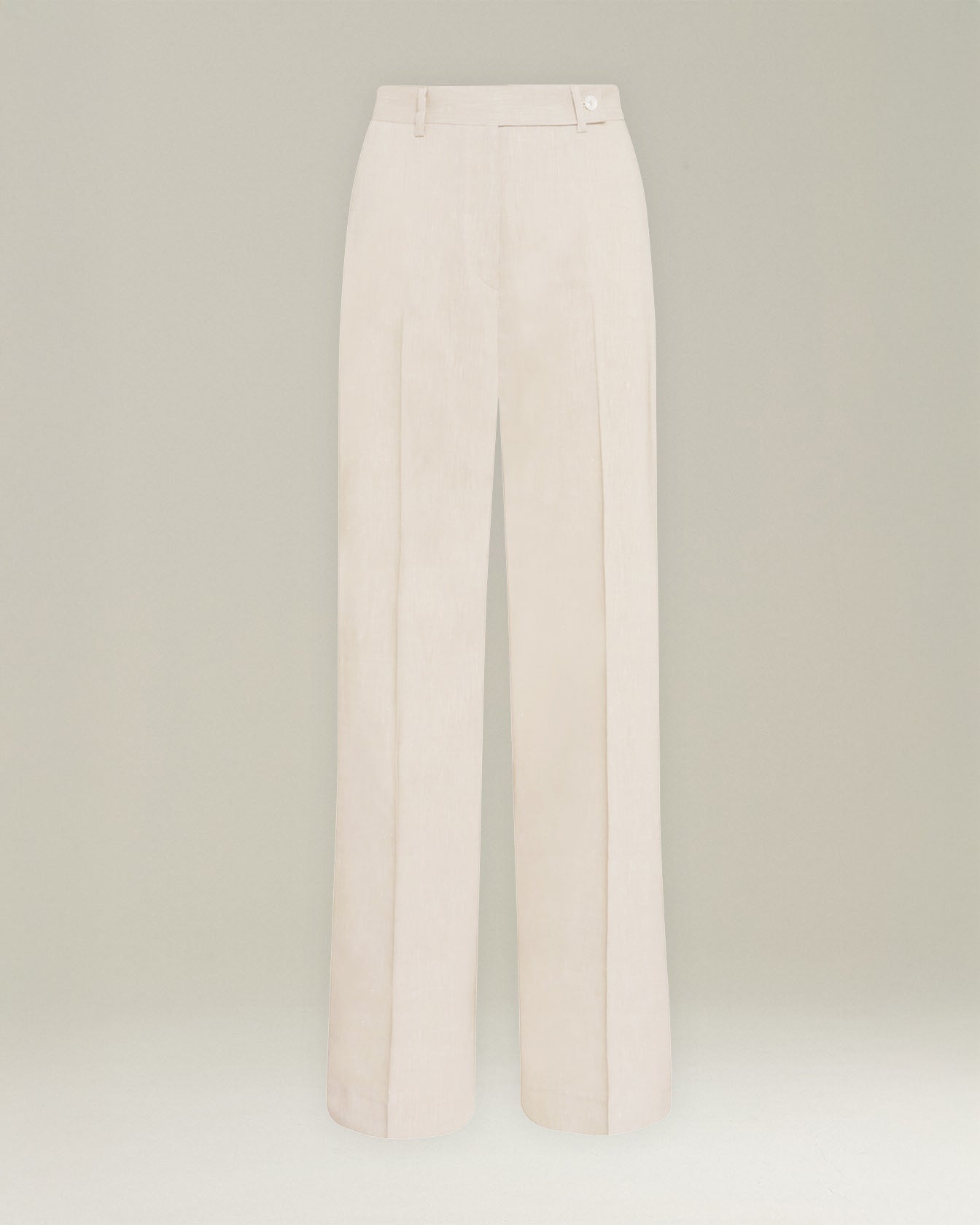 Kiton Leinenhose Viskose gerade weit Gr. 40
