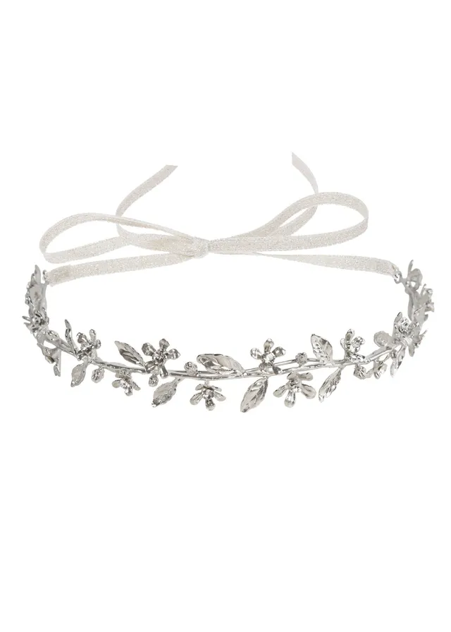 Elizabeth Bower Athena Braut Haarreif Gold Perle