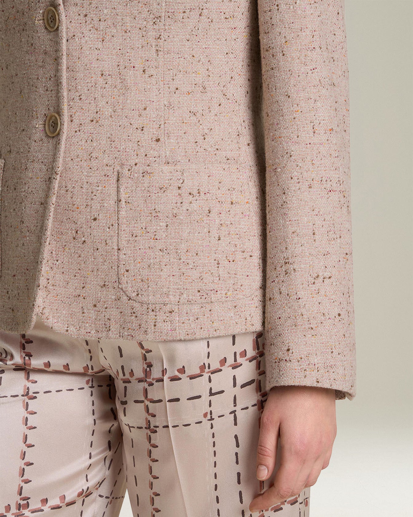 Kiton Jackets Blazer in Cashmere Donegal Sakko Slim