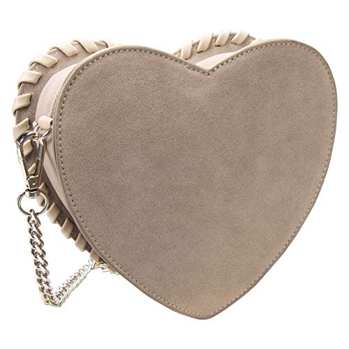 Alpenflüstern DAHEIM Emma DTA082 Trachtentasche taupe-grau