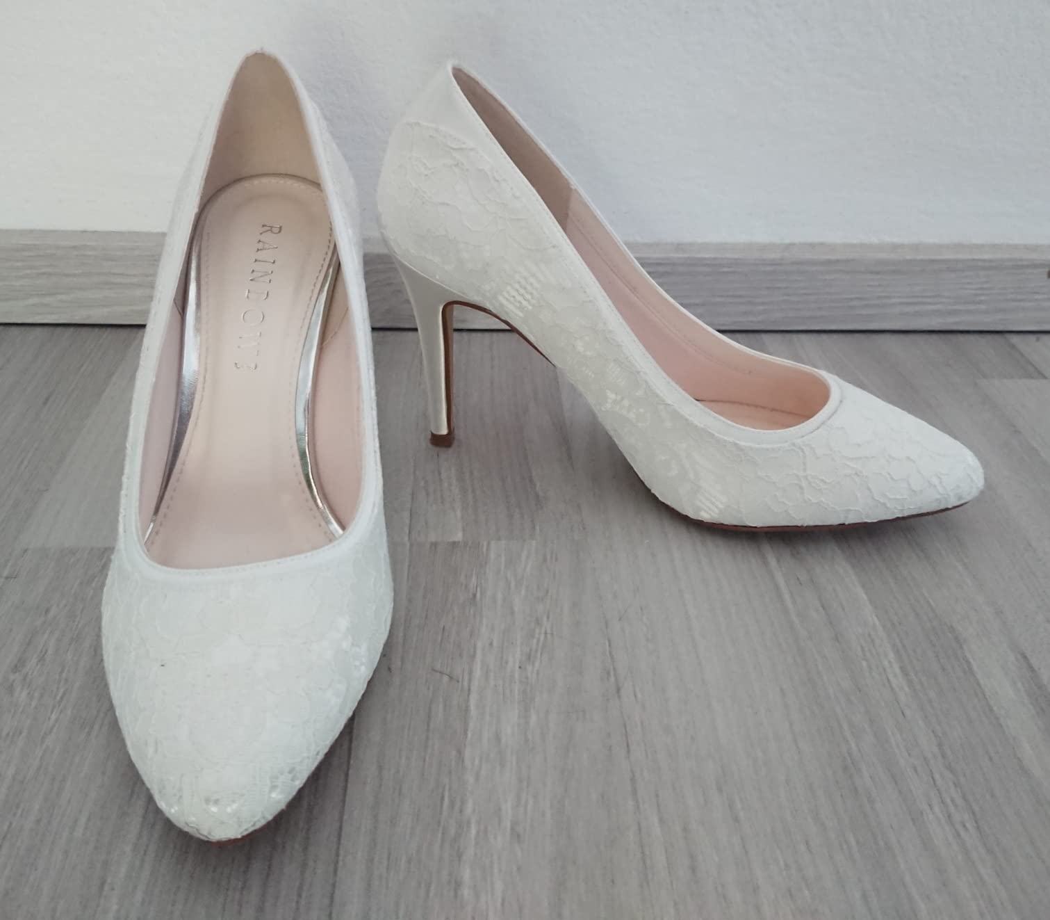 Rainbow Club Essentials Billie Pumpe Brautschuhe Größe 38 EU