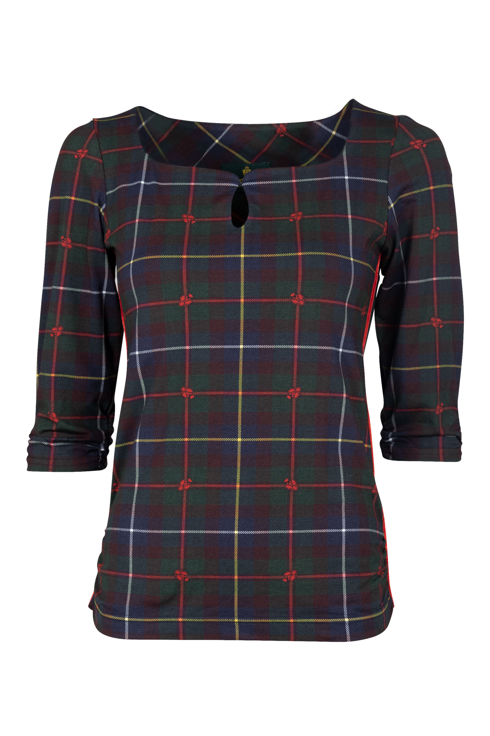 Rettl Lisa Dirndlbluse Bluse Weiß tailliert