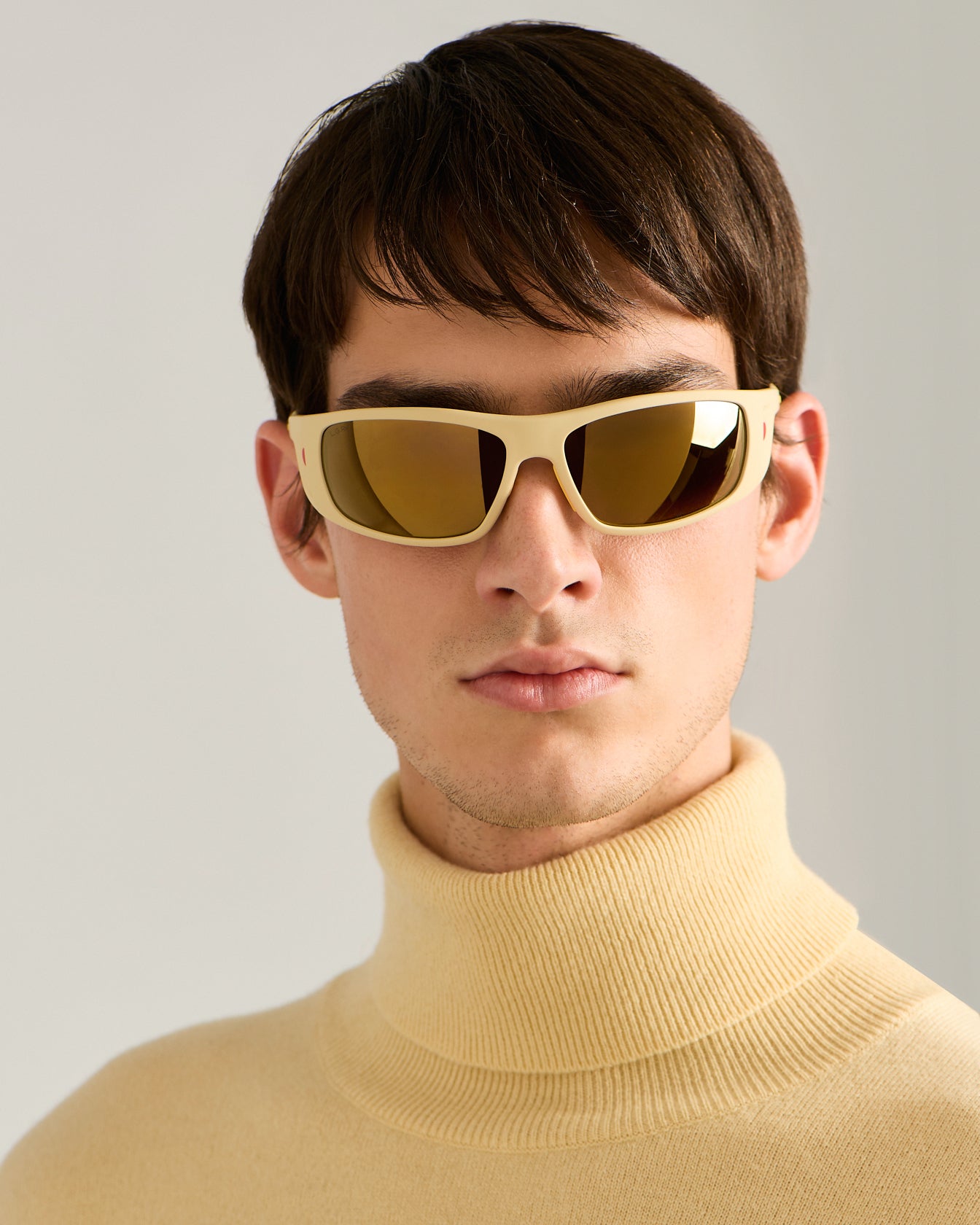 Kiton Sunglasses Polarized verspiegelte Sonnenbrille TU