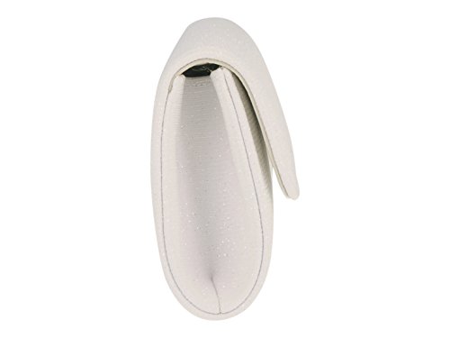 Rainbow Club Handbags Viola Brauttasche Ivory-Creme Satin