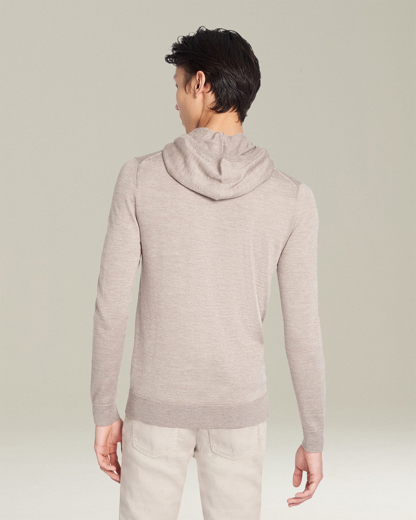 Kiton Knitwear Maglia Kapuzenpullover Beige Cashmere