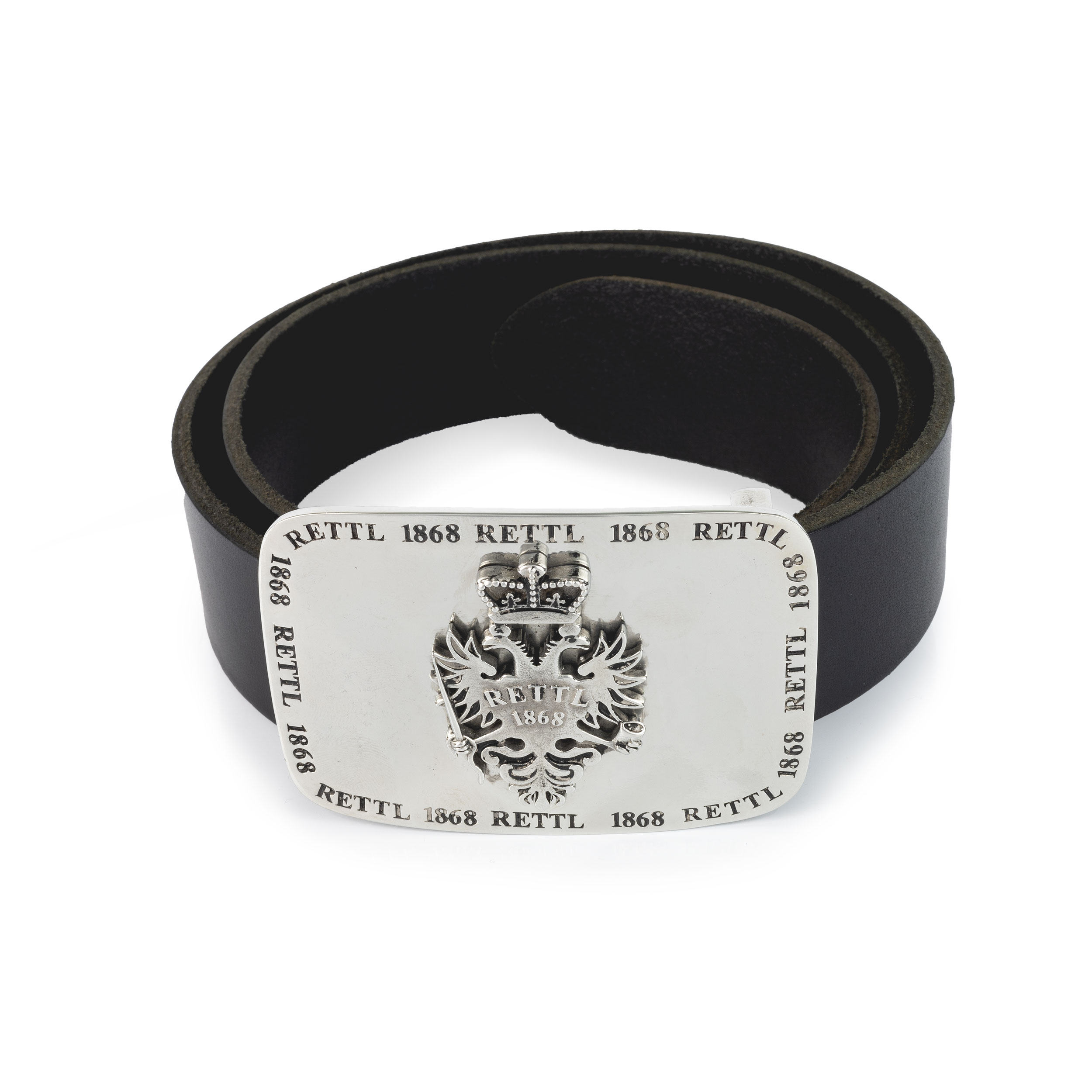 Rettl ACCESSOIRES MEN Whitebro Eagle Gürtel Weißbronze
