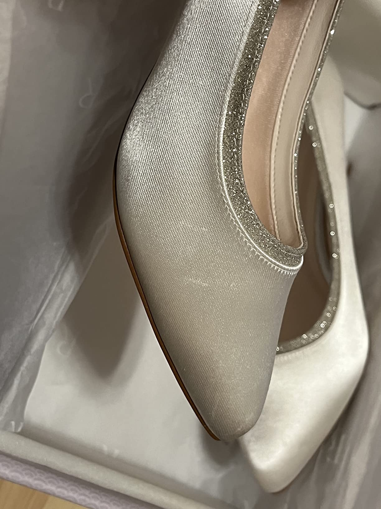 Rainbow Club Embellished Jara Braut-Pumps Elfenbein 38