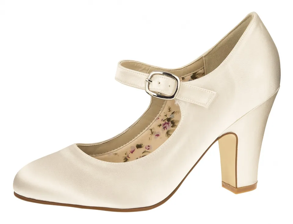 Rainbow Club Madeline Brautschuhe Ivory 8 cm Absatz
