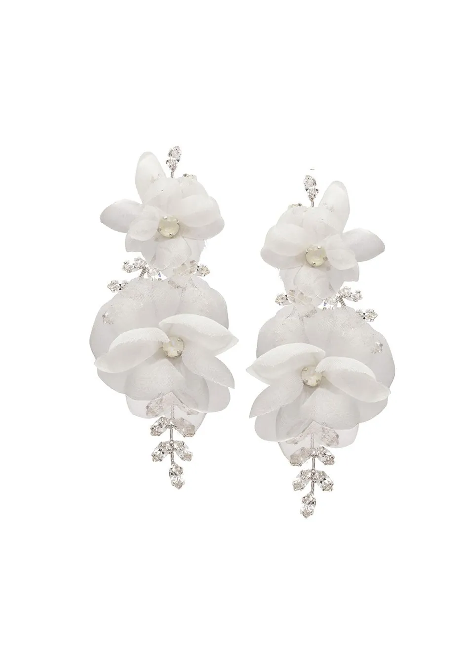Elizabeth Bower Artemis Chandelier Gold Blush Organza