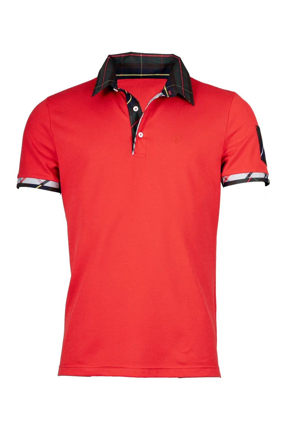 Rettl MEN Mc Shirty Trachtenhemd Herren Kurzarm Karo