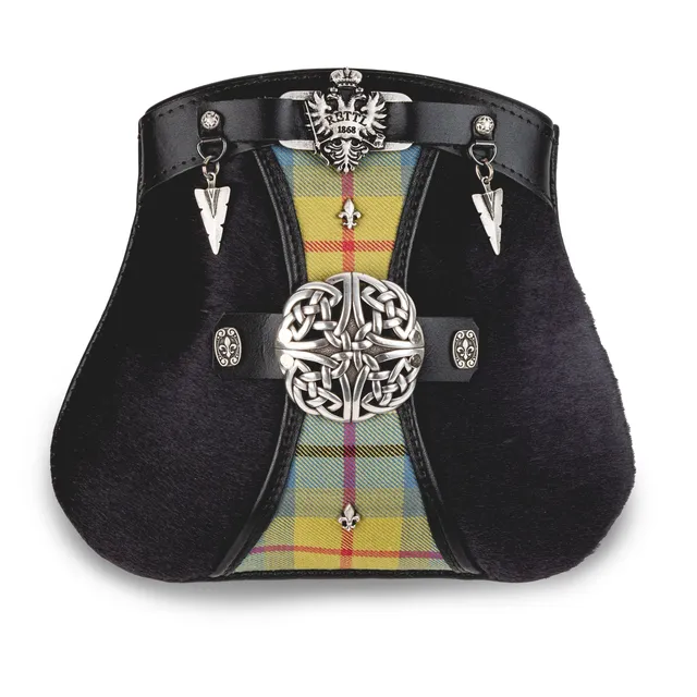 Rettl Accessoires Men Herren Sporran Kilt Tasche Leder