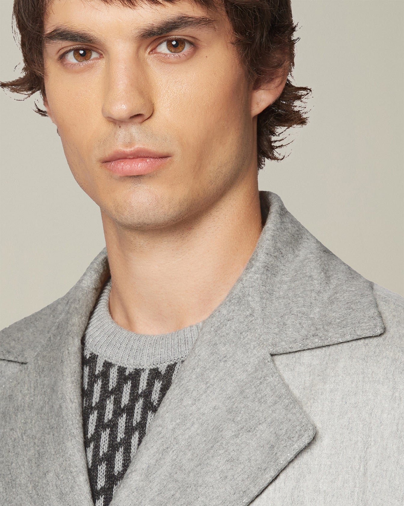 Kiton Outerwear Cappotto Kaschmirmantel doppelreihig Herren