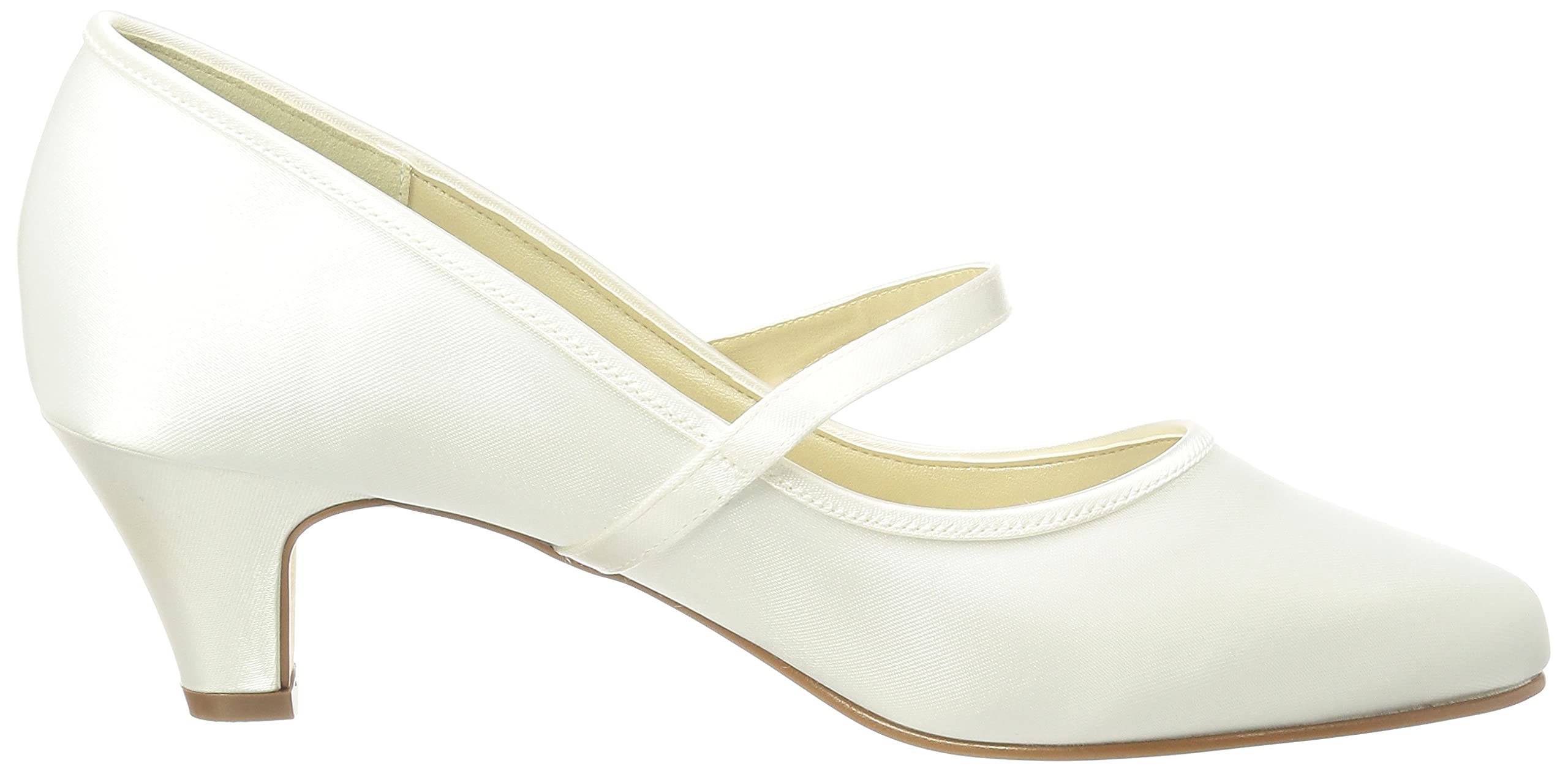Rainbow Club Essentials Heather Pumps Satin ivory 5cm