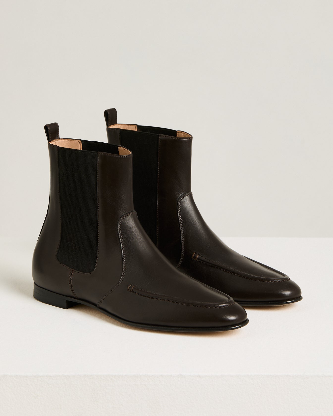 Kiton Shoes Derby Schuhe Dunkelbraun Kalbsleder Damen