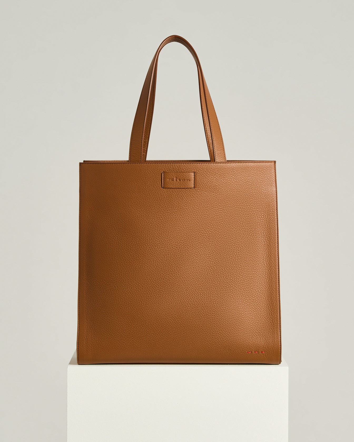 Kiton Bags Tote Hirschleder Braun Shopper TU