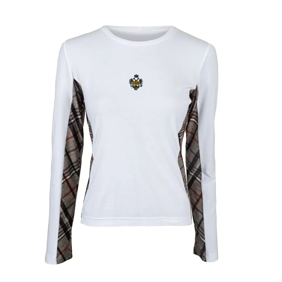 Rettl MEN Eagle T-Shirt Baumwolljersey Housecheck