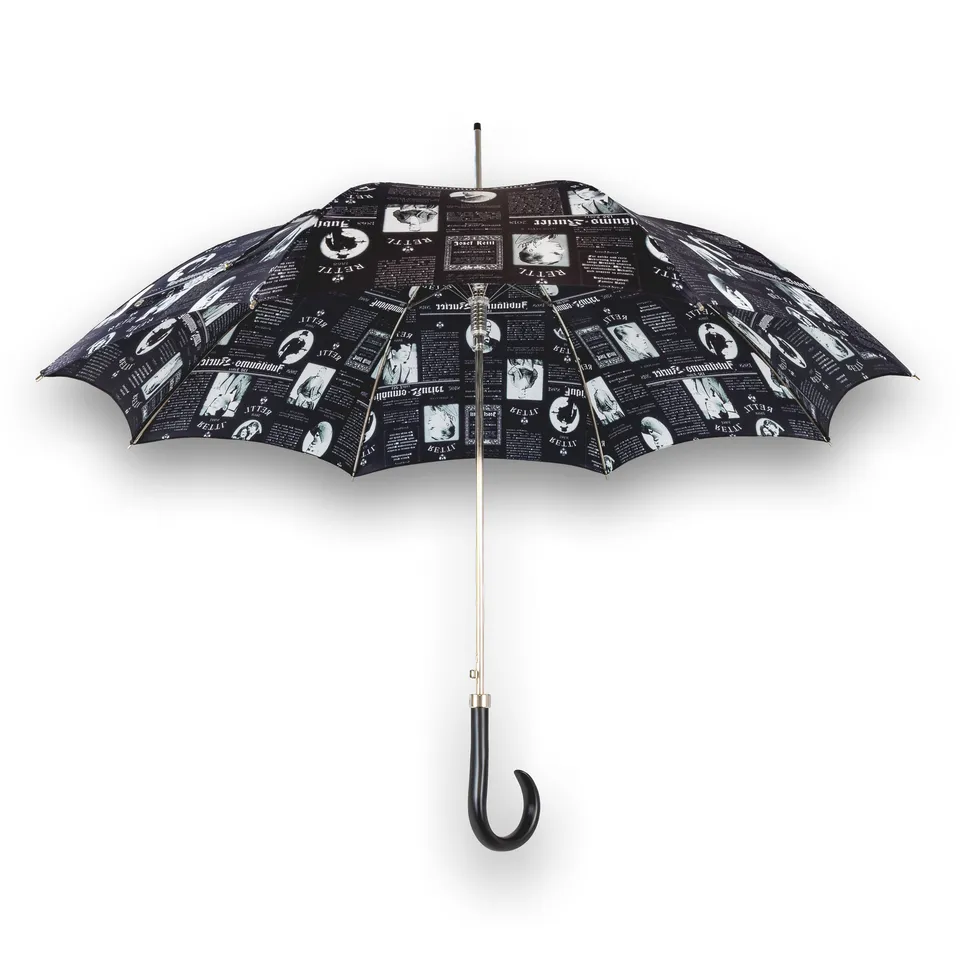 Rettl Accessoires Men Stockschirm Holzgriff schwarz