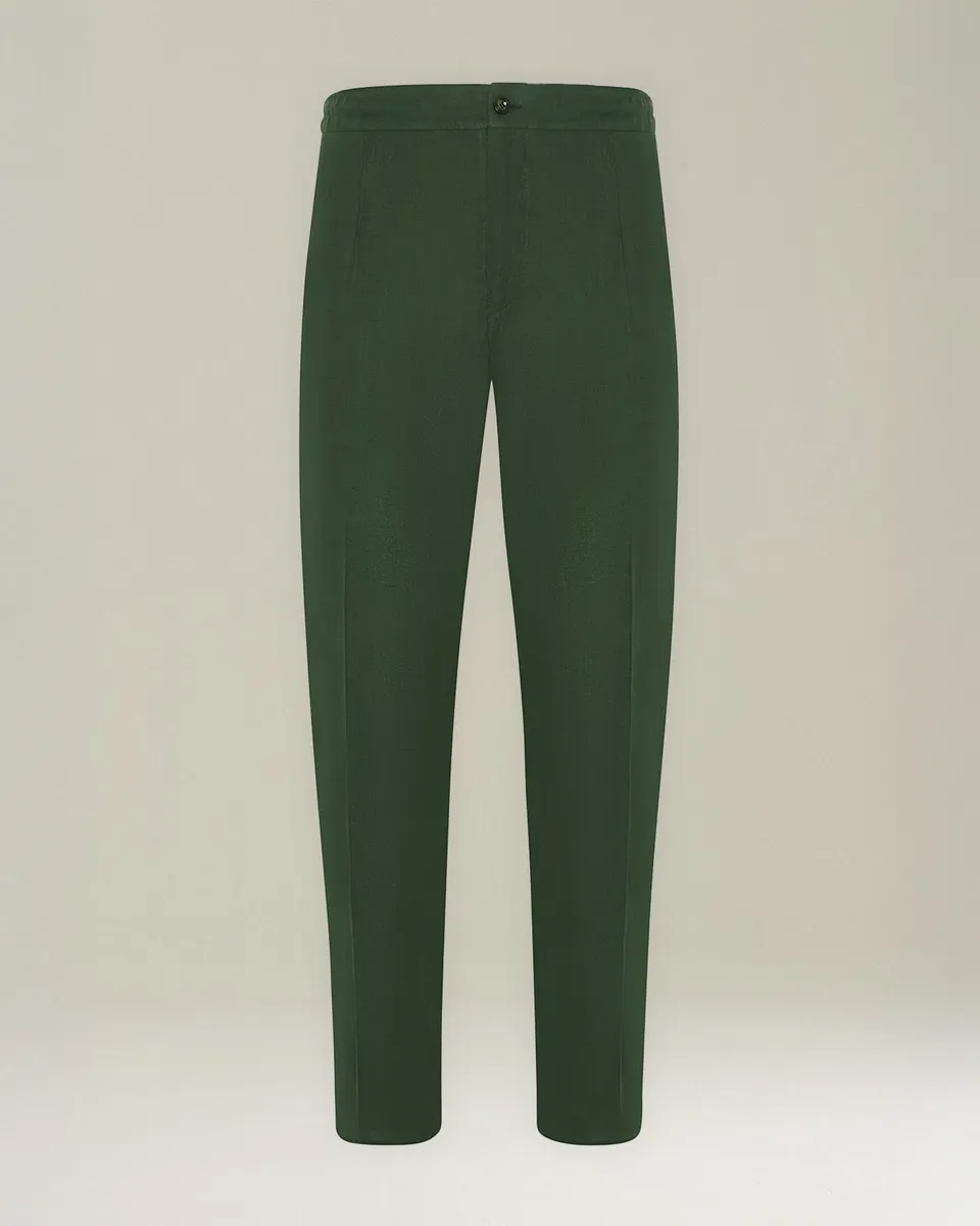 Kiton Comfort Linen Herrenhose Leinen Gr 50 beige