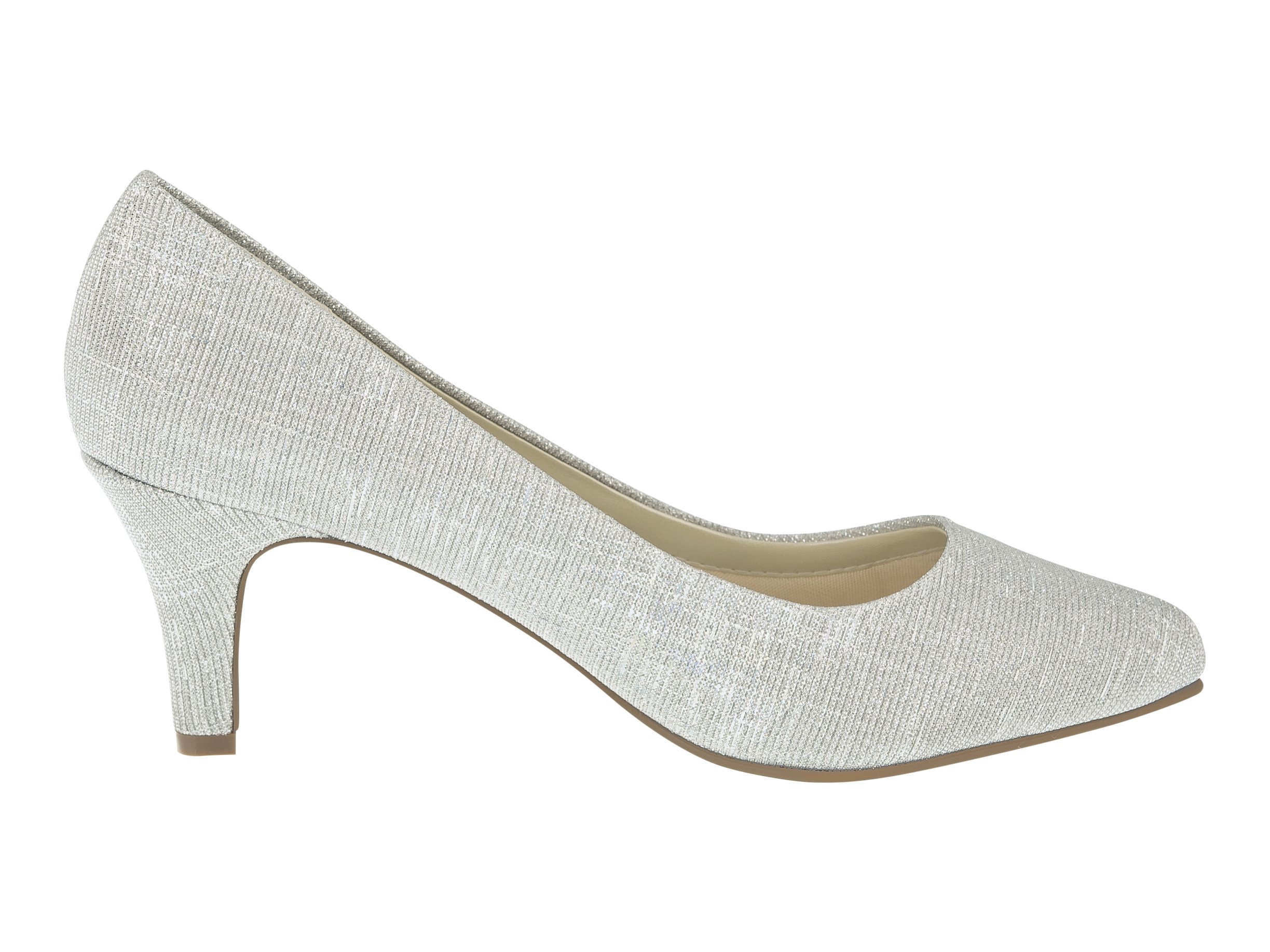 Rainbow Club Luxe Brooke Brautpumps Ivory-Gold Metallic