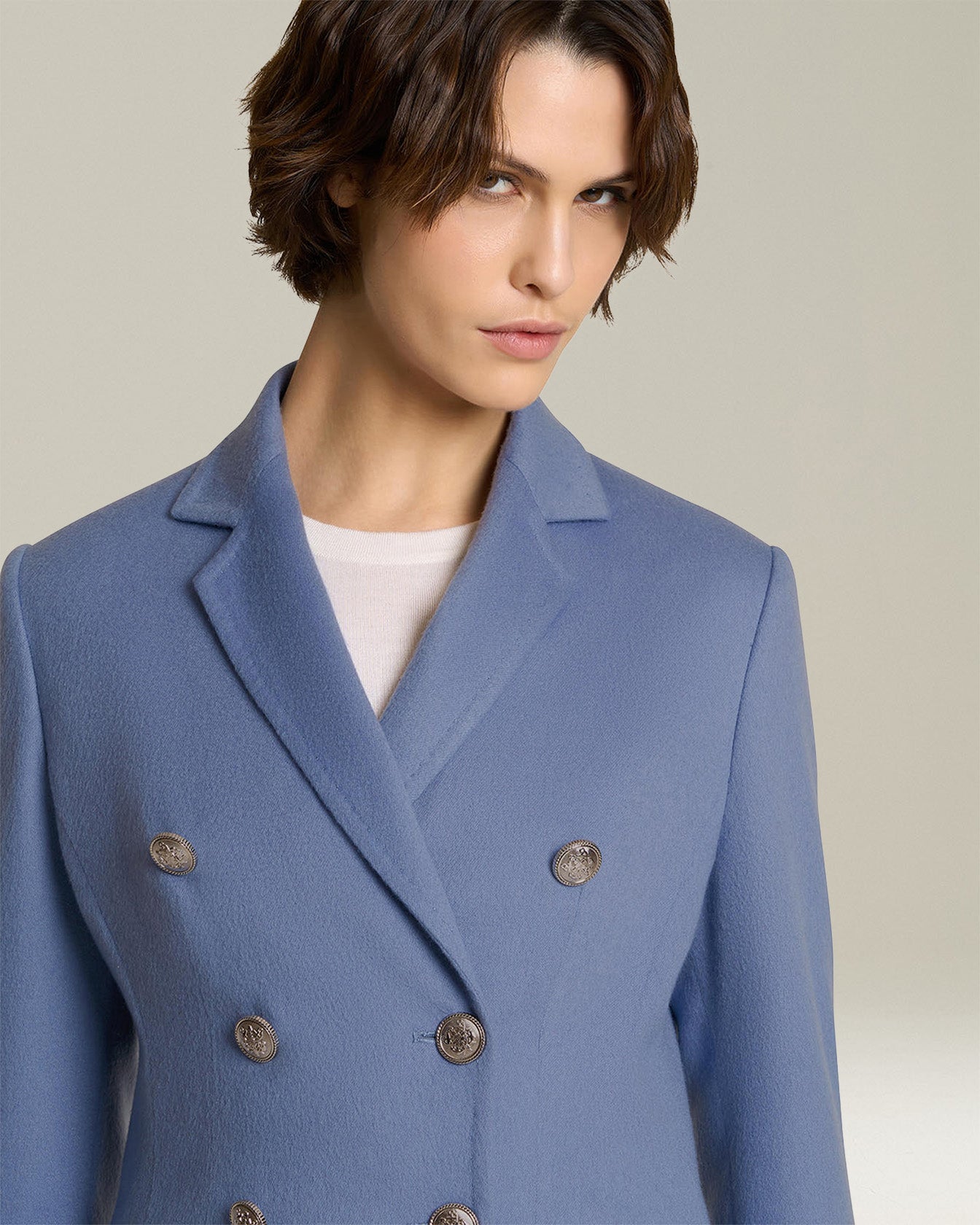 Kiton Blazer Doppiopetto Sakko Damen Cashmere Seide