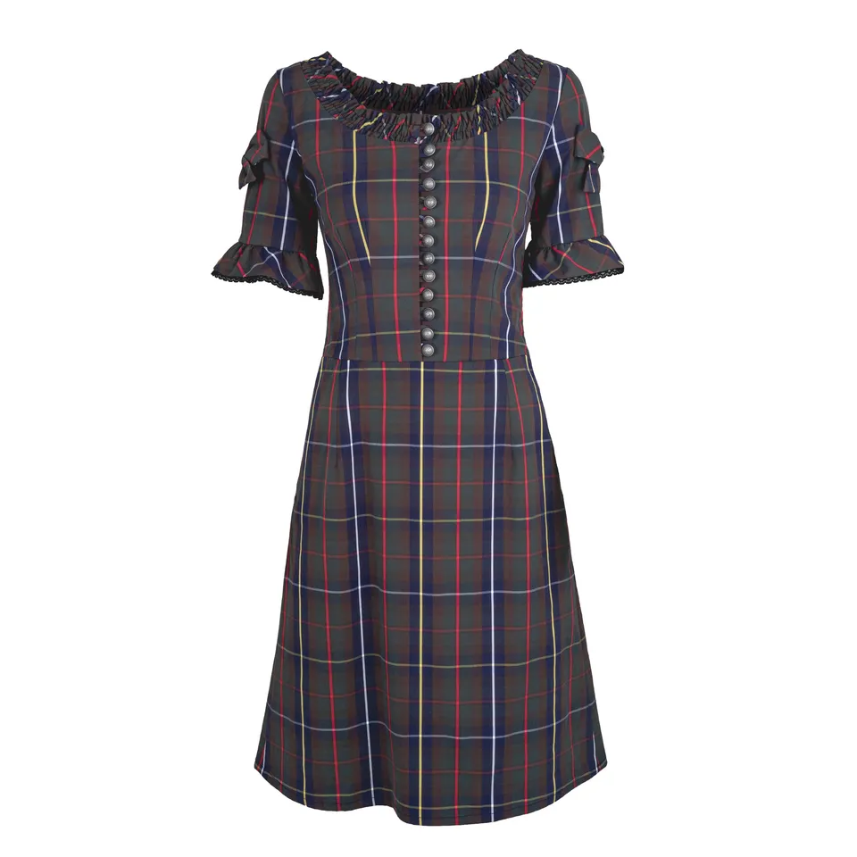 Rettl WOMEN June Kleid Baumwollstretch Kärnten Karo