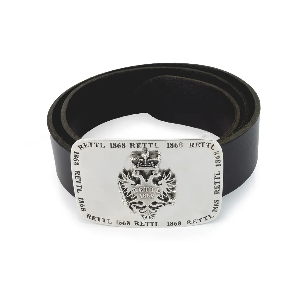 Rettl ACCESSOIRES MEN Whitebro Eagle Gürtel Weißbronze