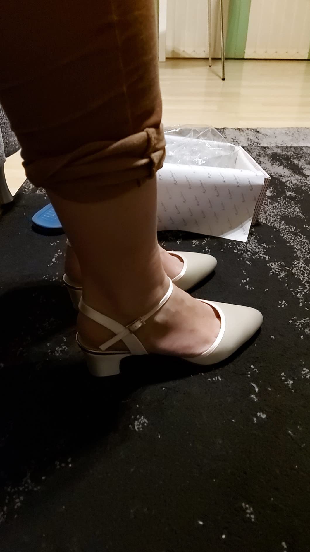 Rainbow Club Timeless Emili Braut-Pumps Ivory Slingback