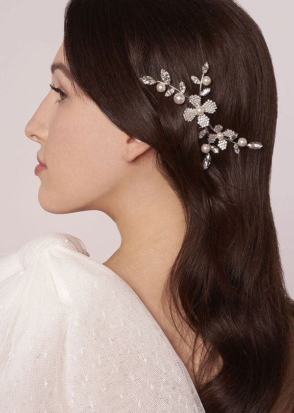 Elizabeth Bower June Pearlette Mini Comb Haarkamm Gold
