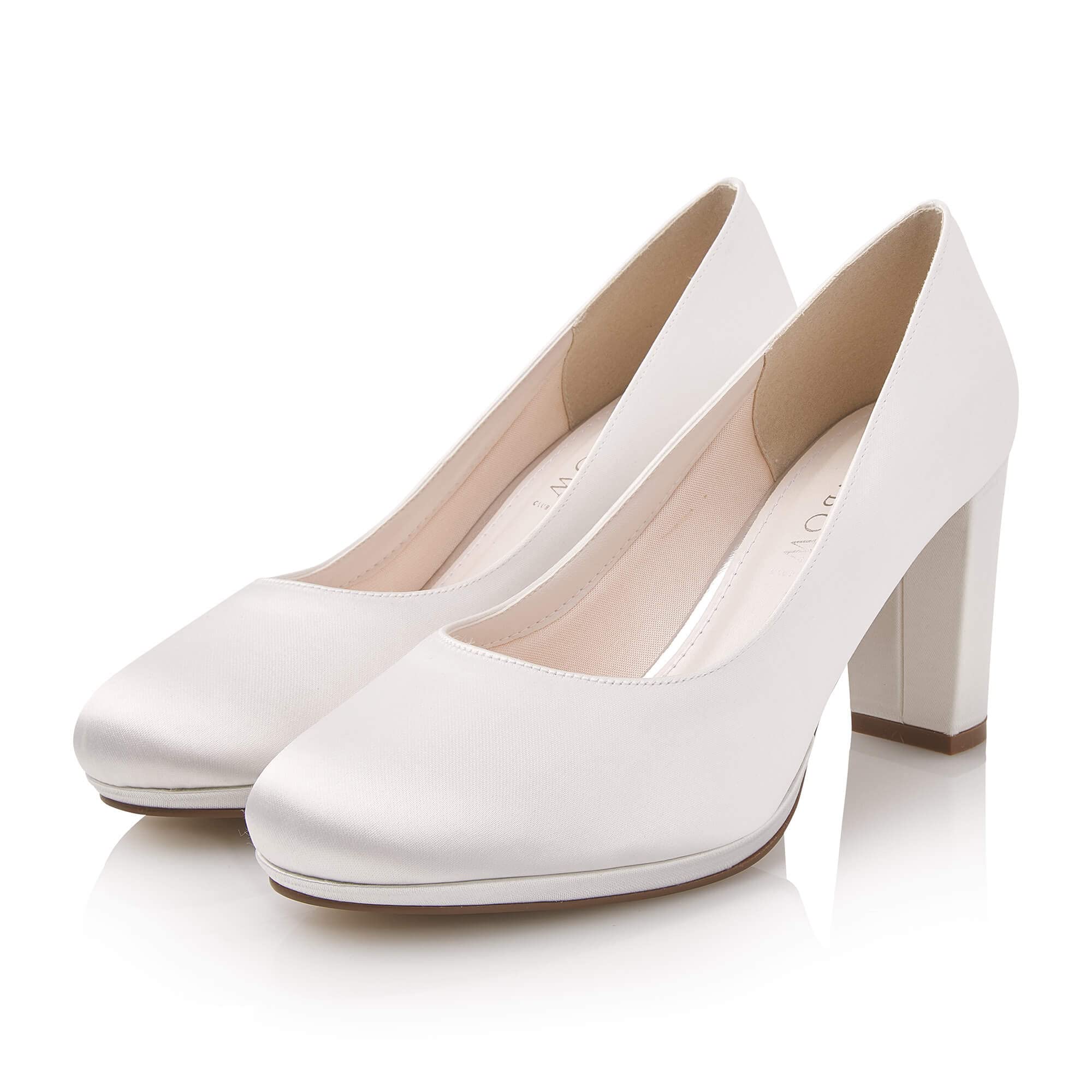 Rainbow Club Essentials Range Gwenn Pumpe Ivory 7,5 cm Plateau