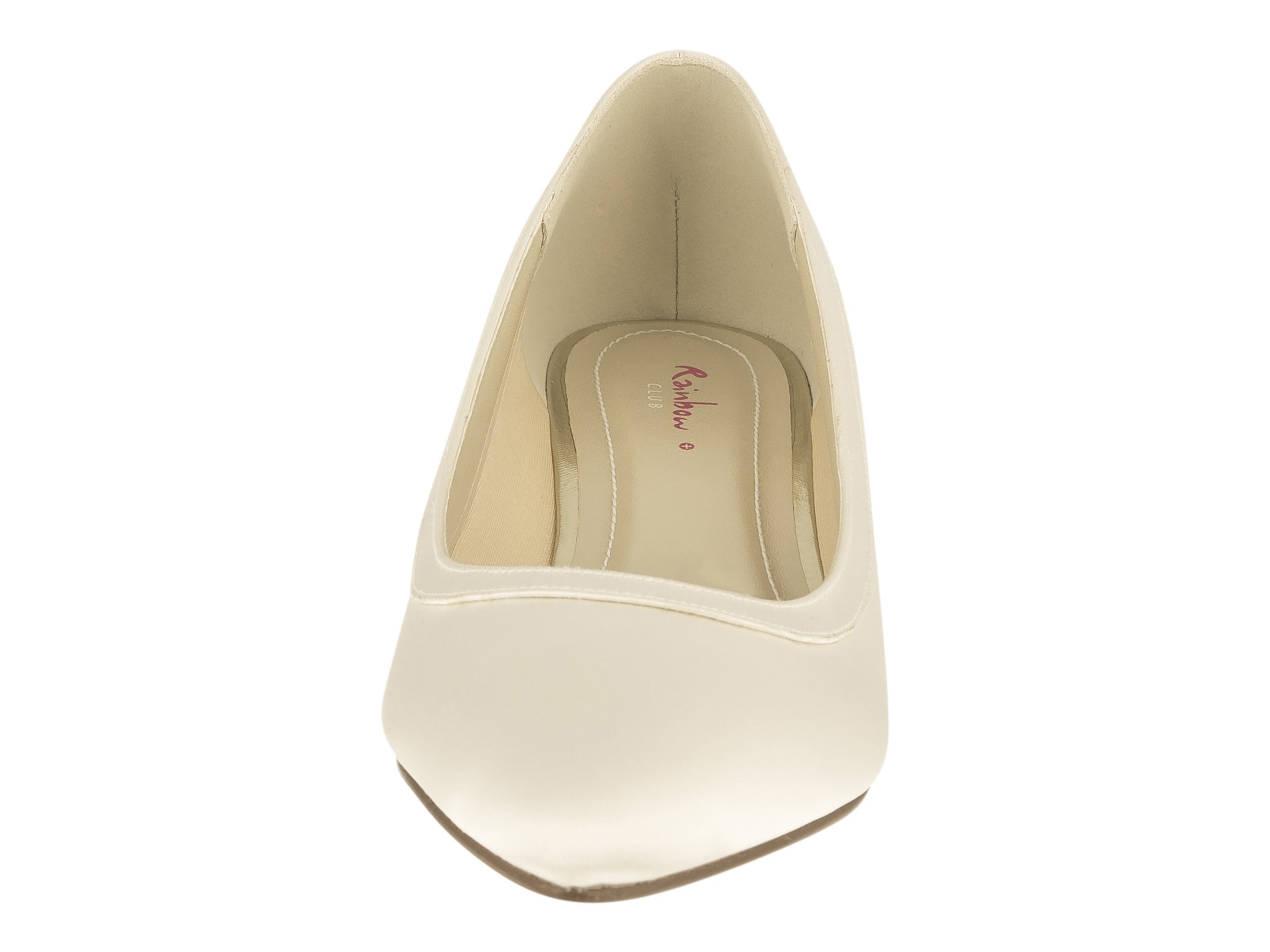 Rainbow Club Wide Fit Gisele Pumps Ivory 37.5 Weit
