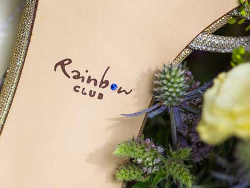 Rainbow Club Anastacia Pumps Gold-Champagner Gr.36,5