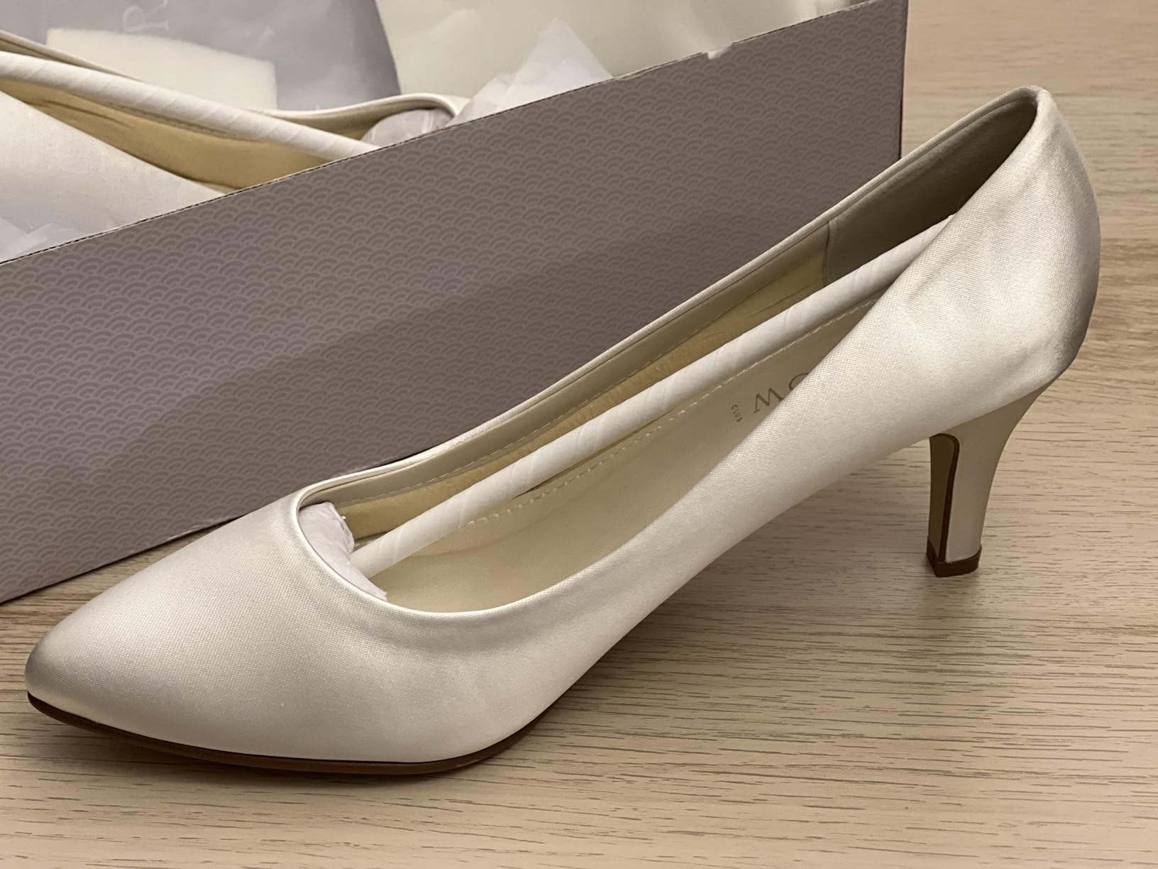 Rainbow Club Lottie Brautpumps Satin Ivory 38.5