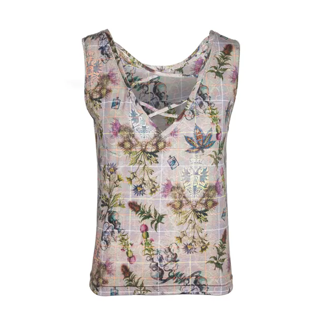 Rettl WOMEN Mele Jersey Top V-Ausschnitt wandelbar