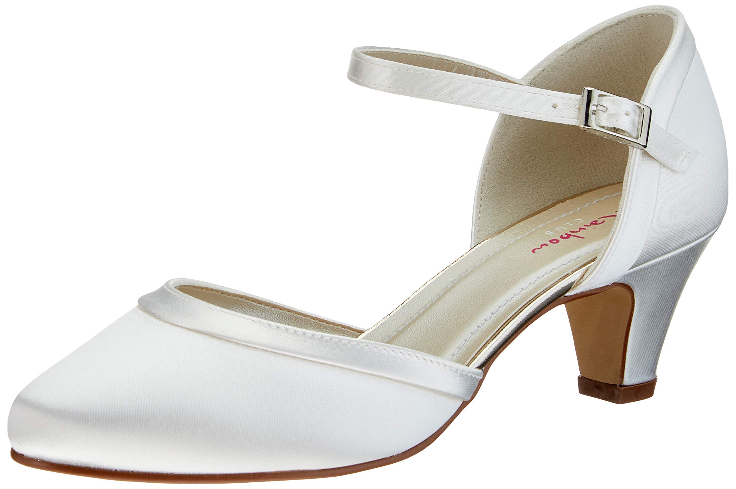 Rainbow Club Letty Brautschuhe Ivory Satin Gr. 41,5 5 cm