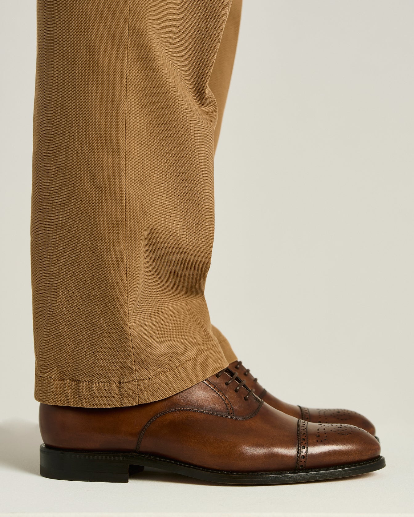 Kiton Leather Lace-Up Shoe Halbschuh Gr.42 Kalbsleder