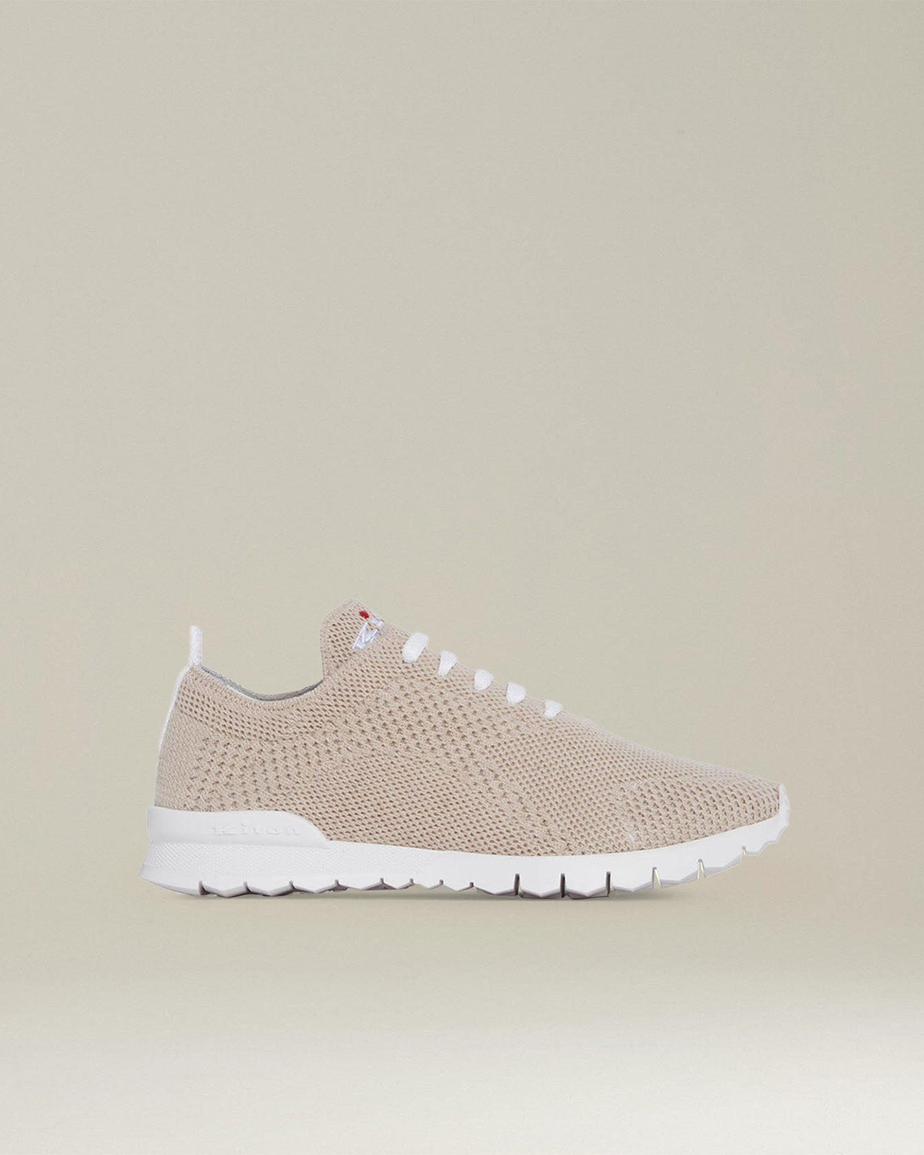 Kiton Shoes Fits Sneaker Cashmere beige gestrickt
