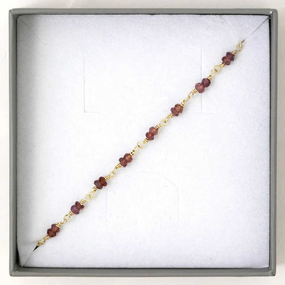 Juvelan Amazonite Halskette Gold 40 cm Amazonit