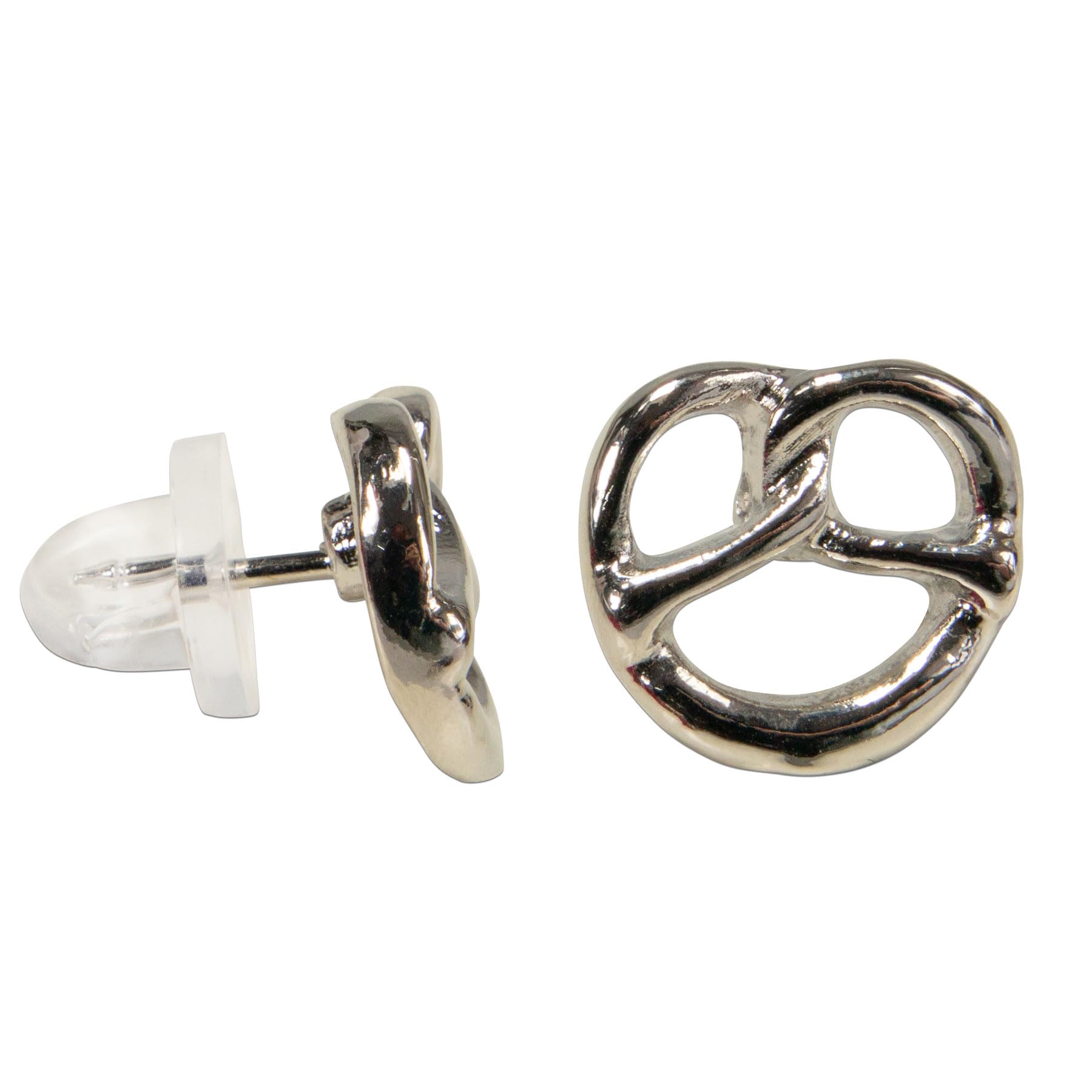 Alpenflüstern DAHEIM Breze Ansteck-Pin 2er Set gold Trachtenschmuck