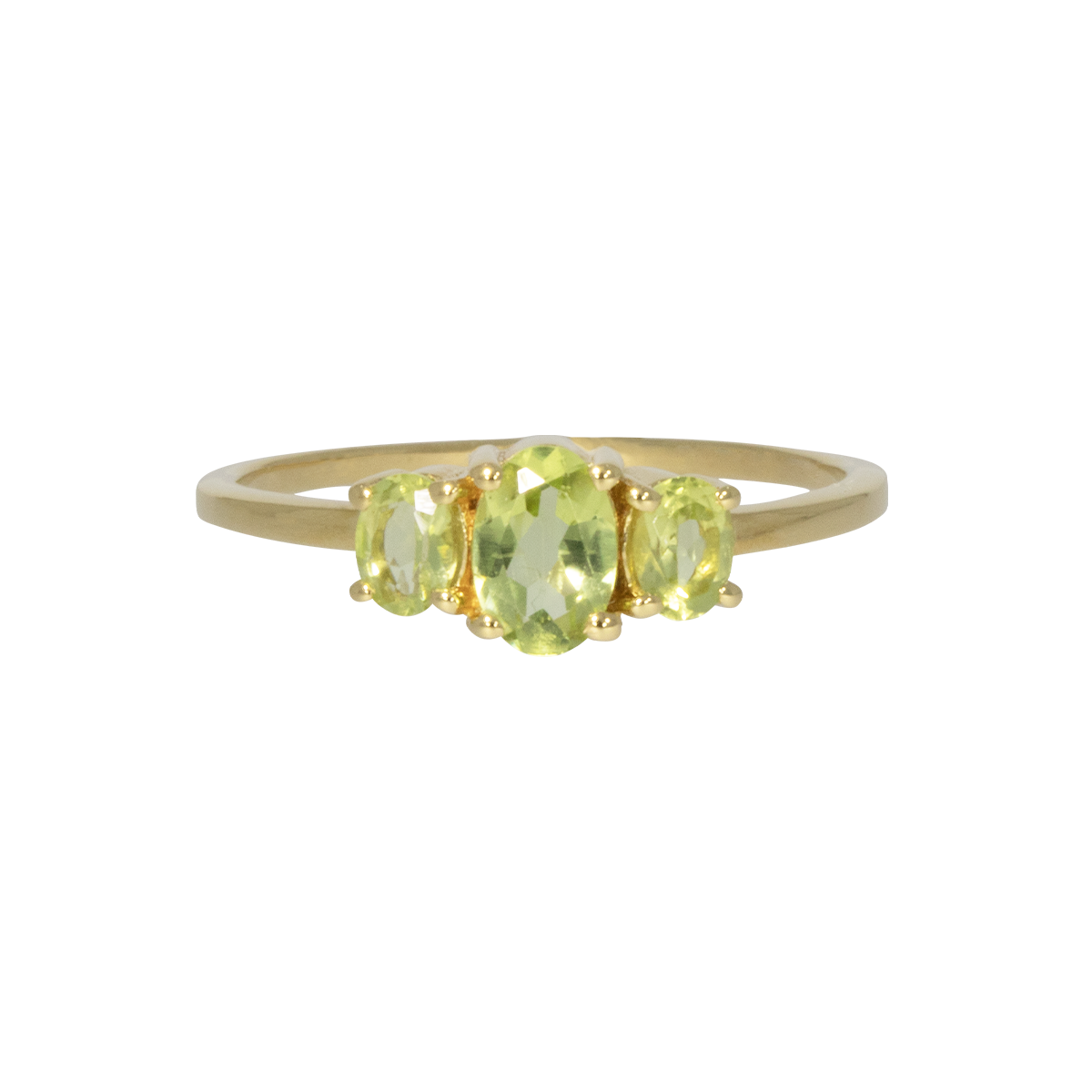 Juvelan Dublin Ring Silber Peridot Größe 50