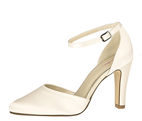 Rainbow Club Timeless Dana Pumps Ivory Satin 9 cm