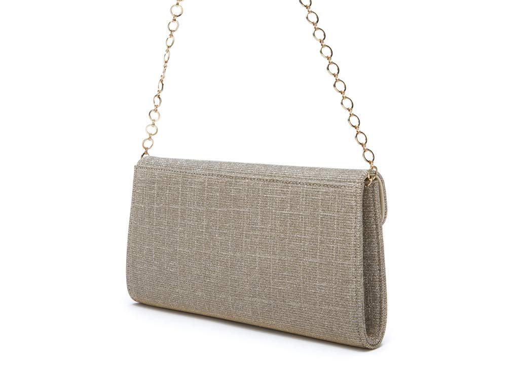 Rainbow Club Handbags Saskia Clutch gold Textil 24cm