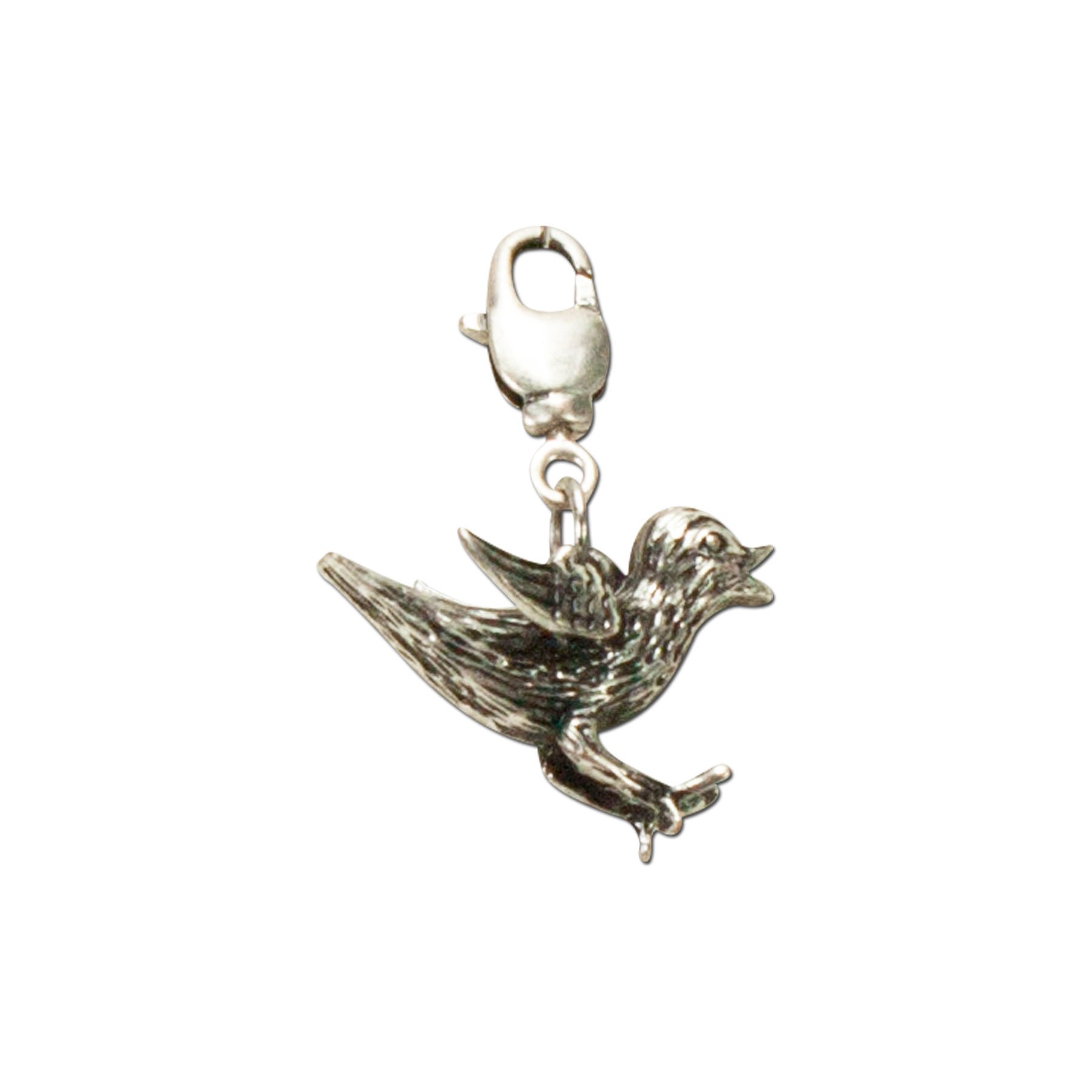 Alpenflüstern DAHEIM Spatz AAH095 Charivari-Anhänger antik-silber