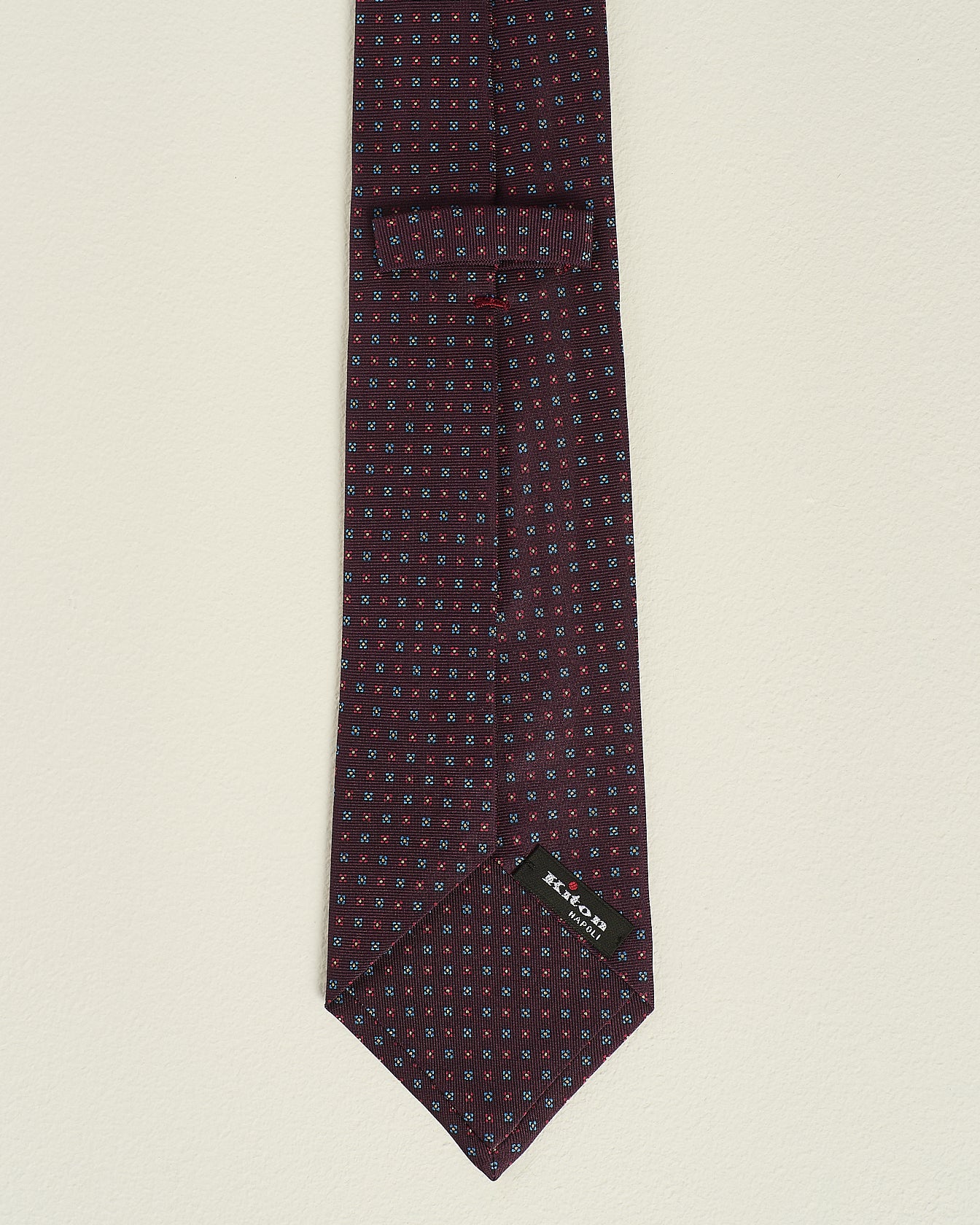 Kiton Patterned Seidenkrawatte gemustert 8,5 cm