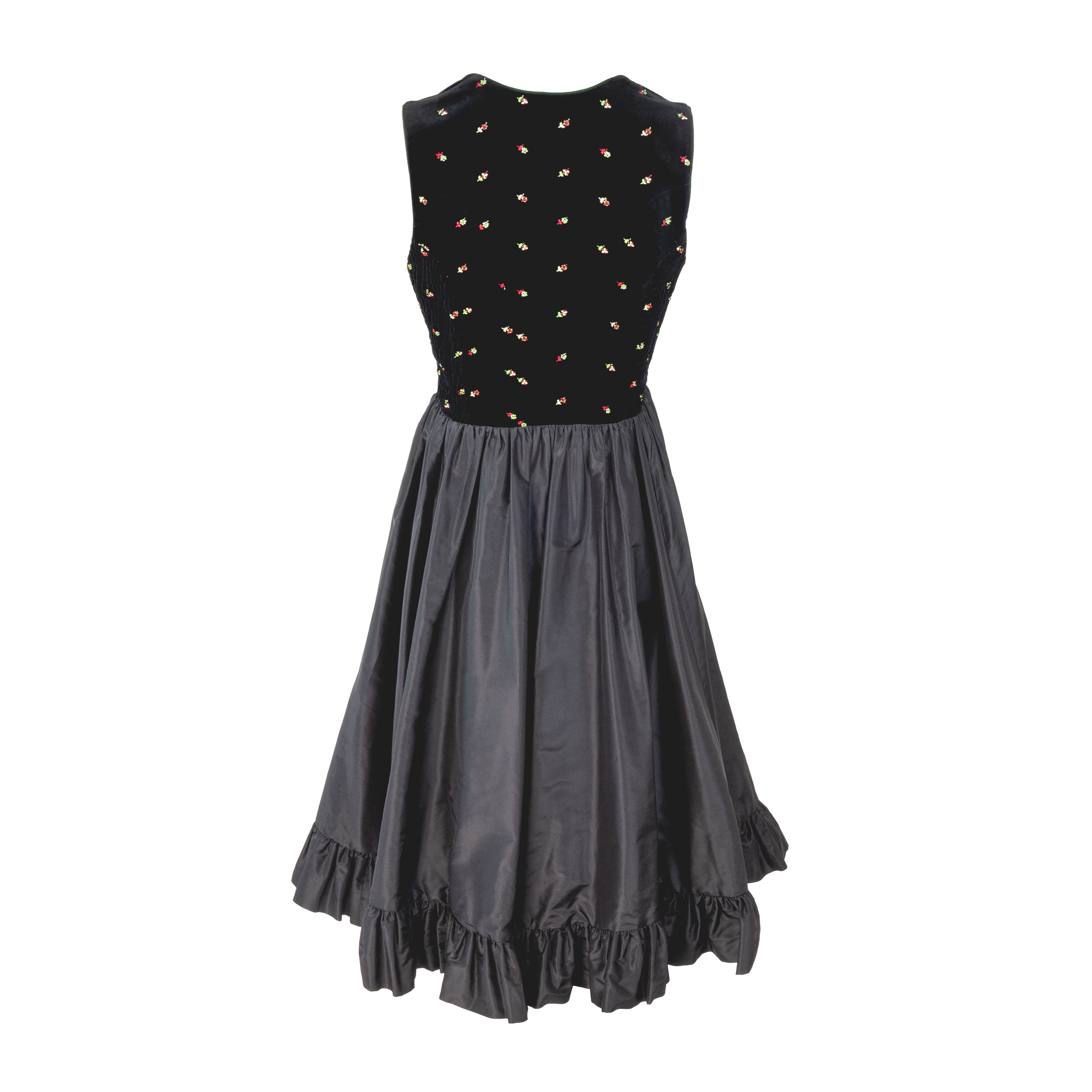 Rettl Kärntner Damen Dirndl lang grün 95 cm