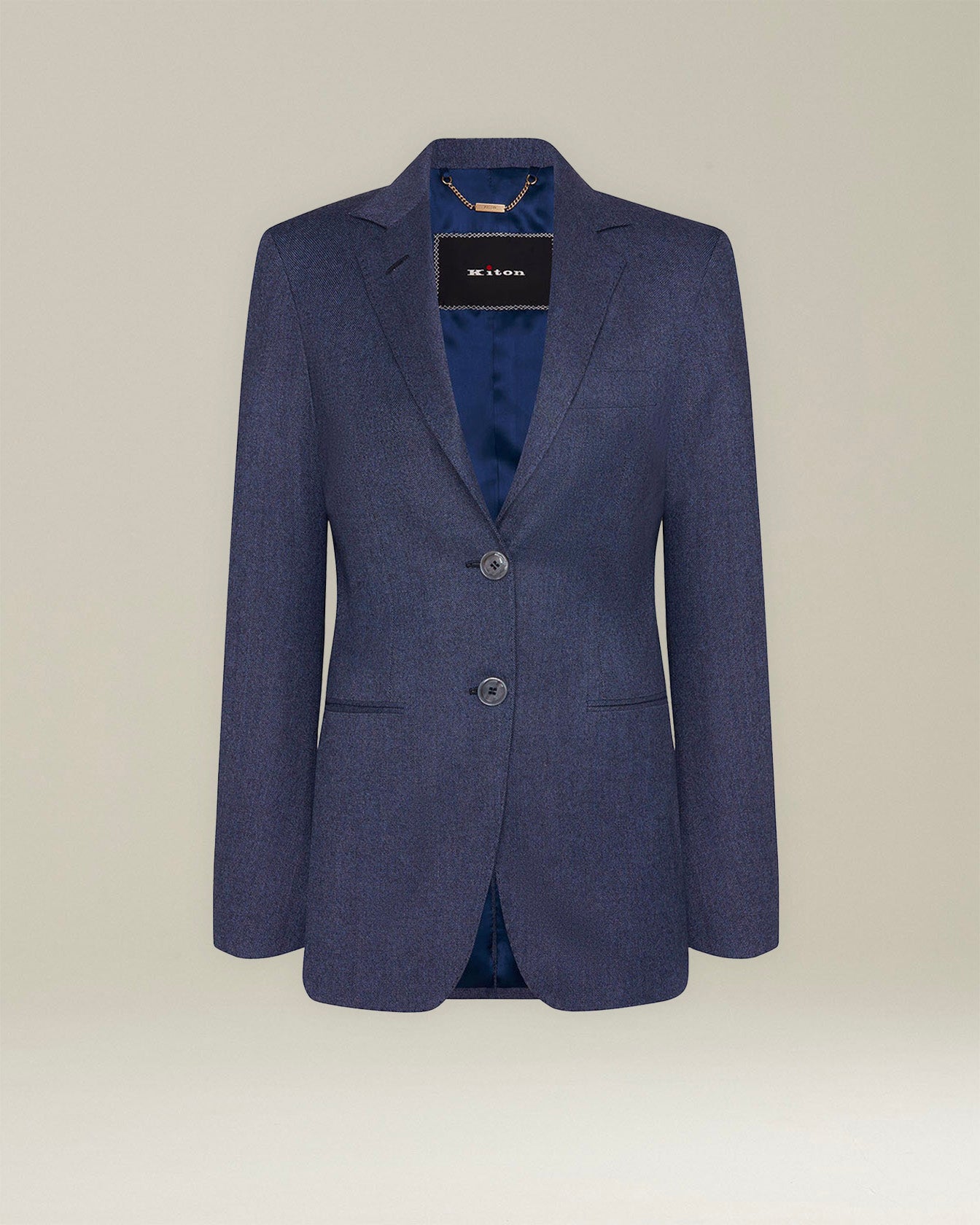 Kiton Jackets Blazer Damen Wolle Kaschmir einreihig