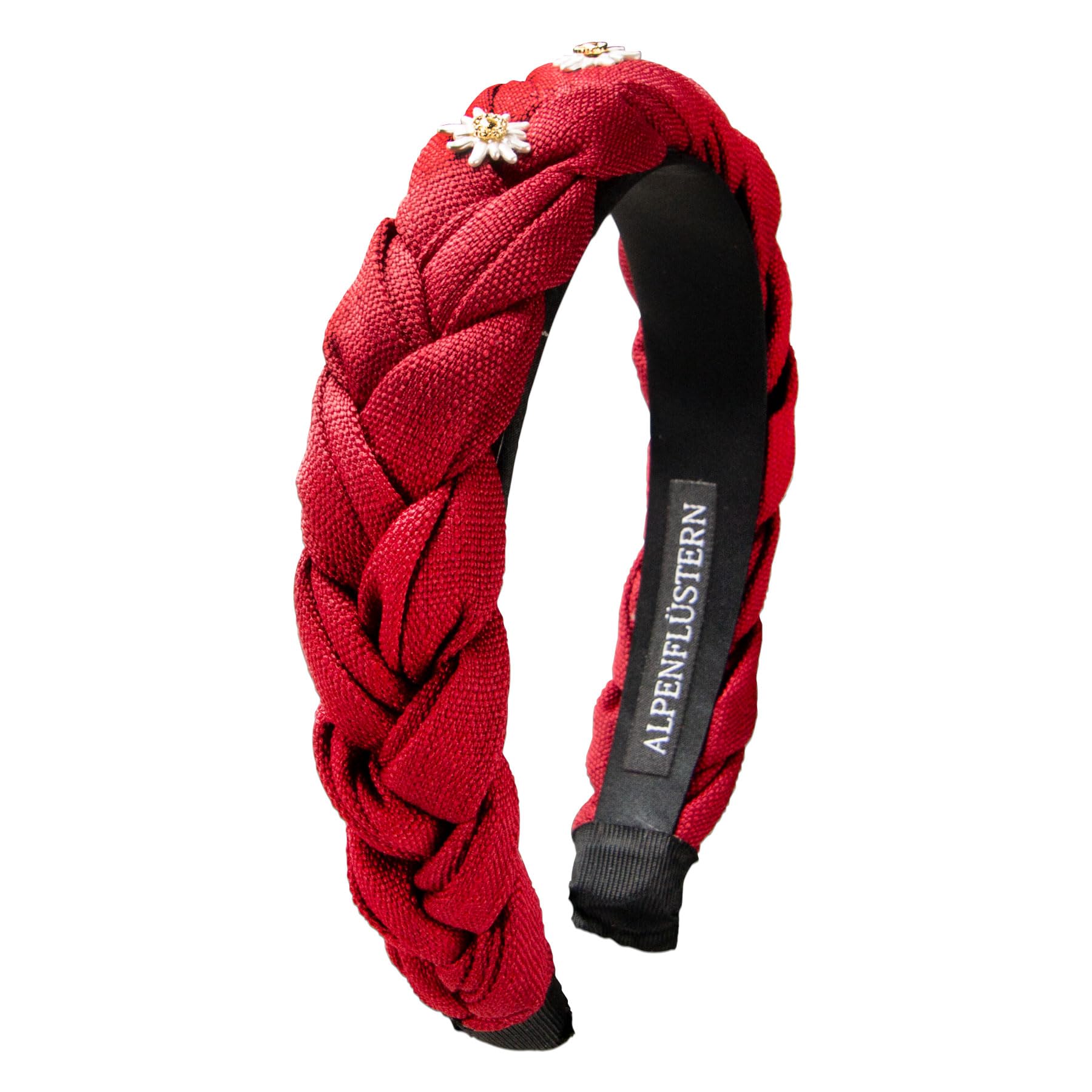 Alpenflüstern Greta Haarband Edelweiß rosa-rosé ADV145