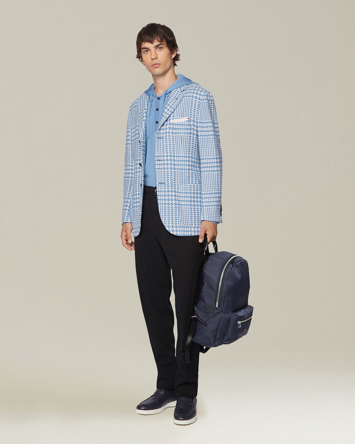 Kiton Trousers Comfort Hose Lyocell Baumwolle
