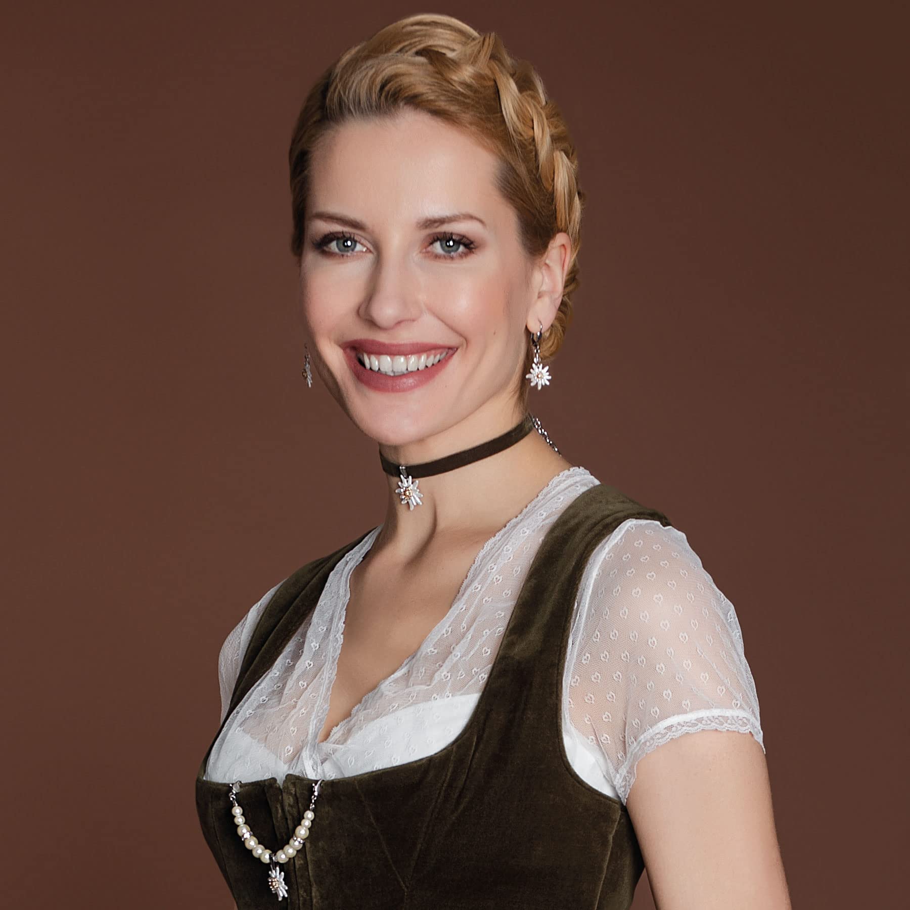 Alpenflüstern DAHEIM DOR055 Ohrhänger Greta mini bicolor
